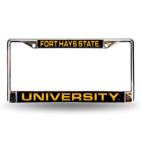 FORT HAYS STATE LASER CHROME FRAME (Rico) - 757 Sports Collectibles