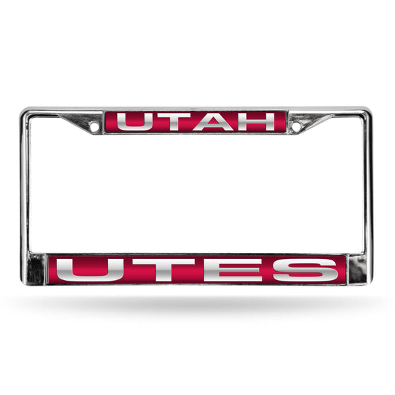 UTAH RED LASER CHROME FRAME (Rico) - 757 Sports Collectibles