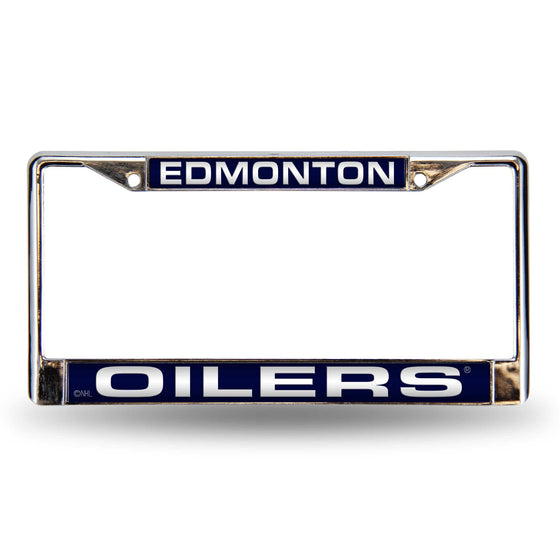 EDMONTON OILERS LASER CHROME FRAME (Rico) - 757 Sports Collectibles