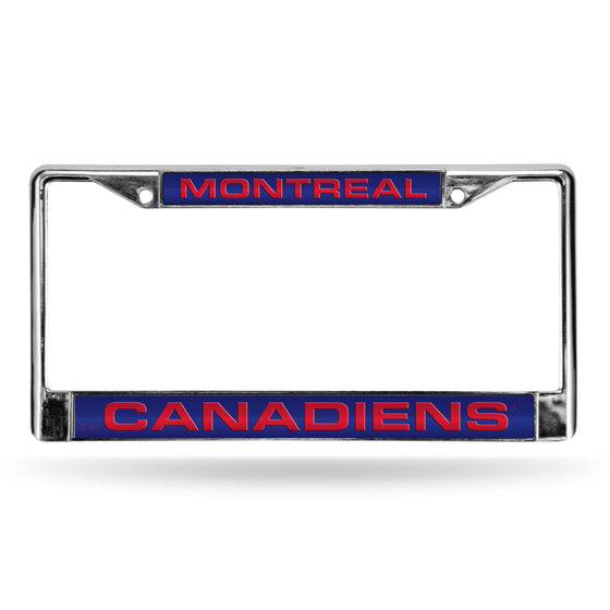 Montreal CANADIENS LASER CHROME FRAME (Rico) - 757 Sports Collectibles