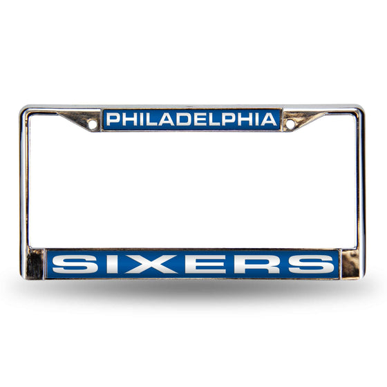 PHILADELPHIA 76ERS LASER FRAME (BLUE) (Rico) - 757 Sports Collectibles