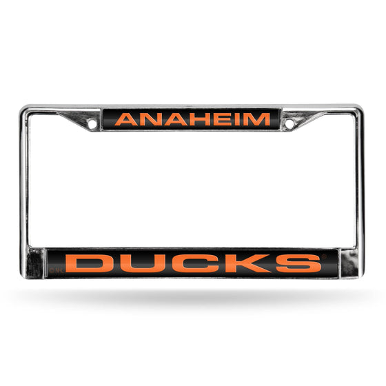 ANAHEIM DUCKS LASER CHROME FRAME (Rico) - 757 Sports Collectibles