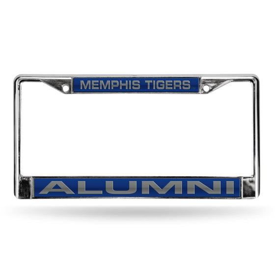 MEMPHIS ALUMNI BLUE LASER CHROME FRAME (Rico) - 757 Sports Collectibles