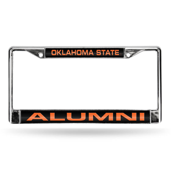 OKLAHOMA STATE ALUMNI LASER CHROME FRAME (Rico) - 757 Sports Collectibles