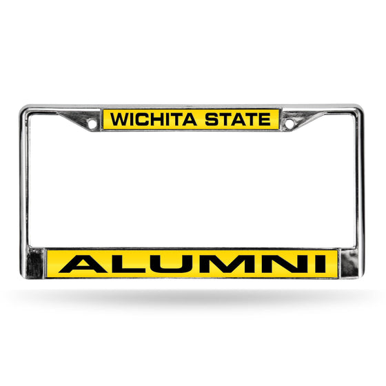 WICHITA STATE ALUMNI LASER CHROME FRAME (Rico) - 757 Sports Collectibles