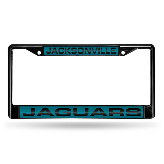 JACKSONVILLE JAGUARS BLACK LASER CHROME FRAME (Rico)