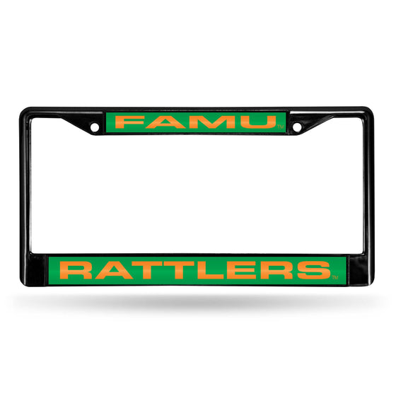 FLORIDA A&M BLACK LASER CHROME FRAME (Rico) - 757 Sports Collectibles