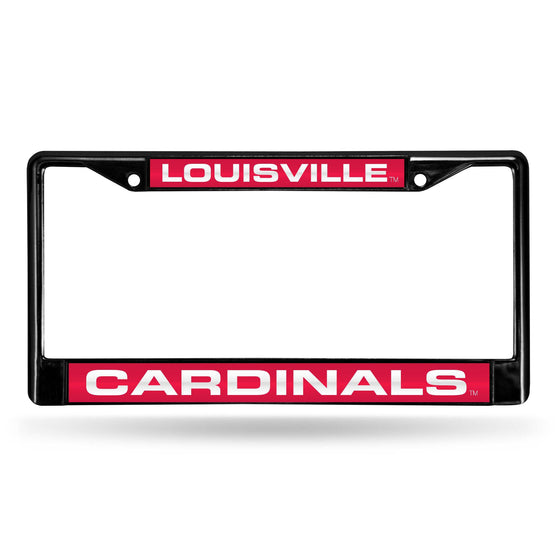 LOUISVILLE BLACK LASER CHROME FRAME (Rico) - 757 Sports Collectibles