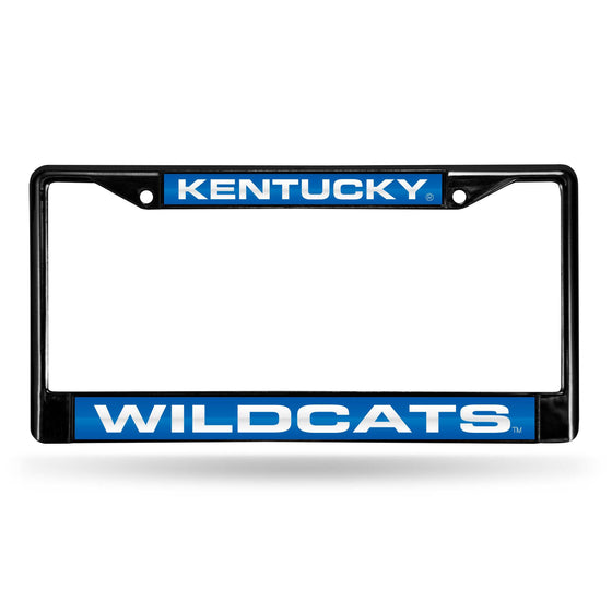 KENTUCKY BLACK LASER CHROME FRAME (Rico) - 757 Sports Collectibles