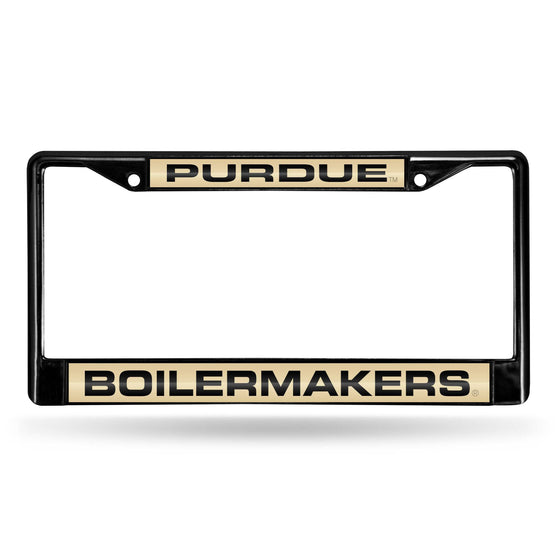 PURDUE BLACK LASER CHROME FRAME (Rico) - 757 Sports Collectibles