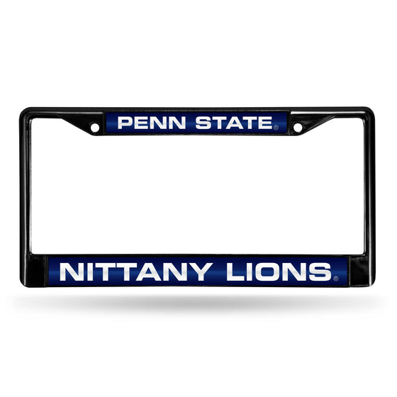 PENN STATE BLACK LASER CHROME FRAME (Rico) - 757 Sports Collectibles