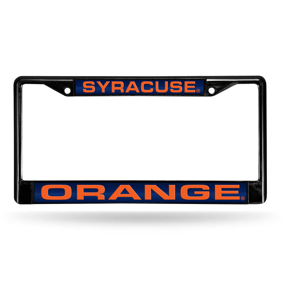 SYRACUSE BLACK LASER CHROME FRAME (Rico) - 757 Sports Collectibles