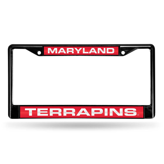 MARYLAND BLACK LASER CHROME FRAME (Rico) - 757 Sports Collectibles