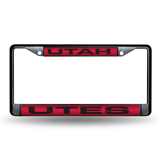 UTAH BLACK LASER CHROME FRAME (Rico) - 757 Sports Collectibles