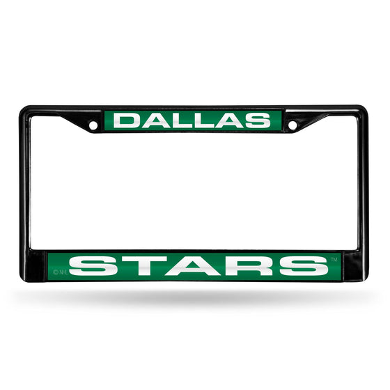 DALLAS STARS BLACK LASER CHROME FRAME (Rico) - 757 Sports Collectibles