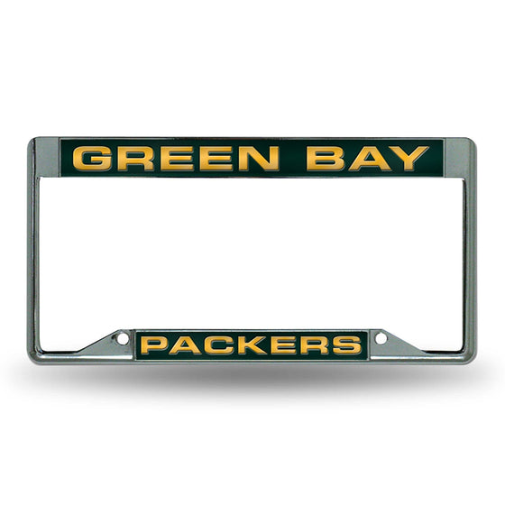 Green Bay PACKERS INVERTED LASER FRAME (Rico) - 757 Sports Collectibles