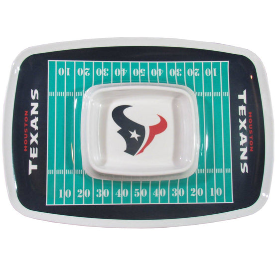 Houston Texans Chip and Dip Tray (SSKG) - 757 Sports Collectibles