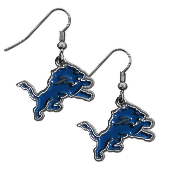 Detroit Lions Dangle Earrings (SSKG) - 757 Sports Collectibles