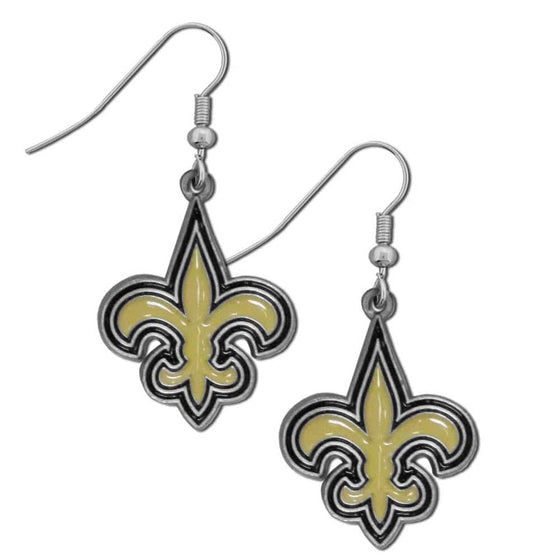 New Orleans Saints Dangle Earrings (SSKG) - 757 Sports Collectibles