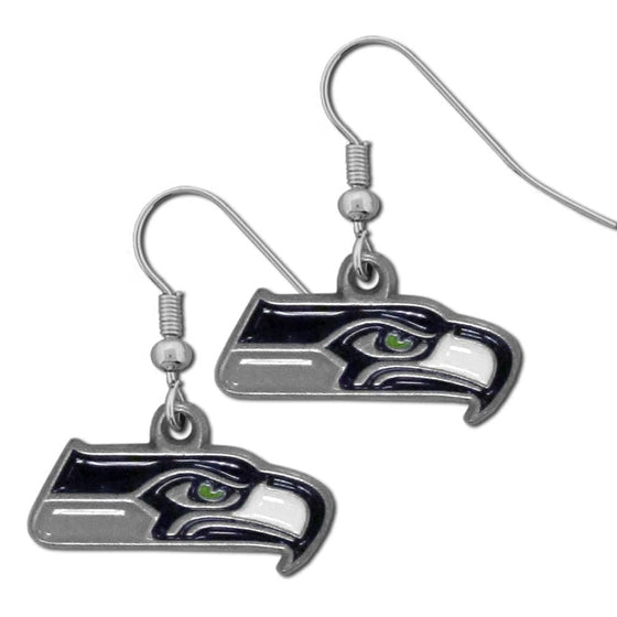 Seattle Seahawks Dangle Earrings (SSKG) - 757 Sports Collectibles