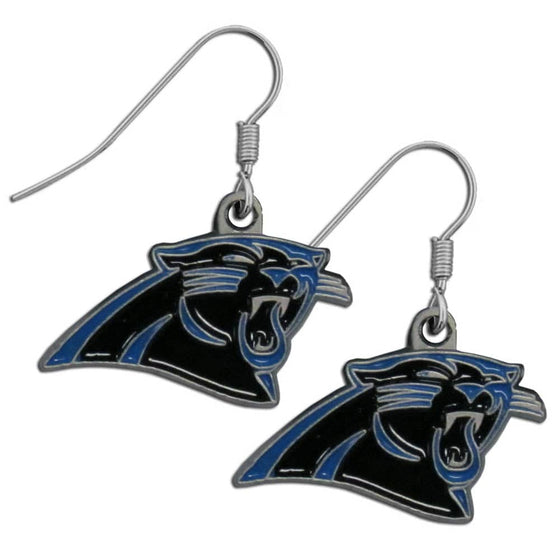 Carolina Panthers Dangle Earrings (SSKG) - 757 Sports Collectibles