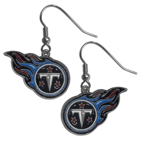 Tennessee Titans Dangle Earrings (SSKG) - 757 Sports Collectibles
