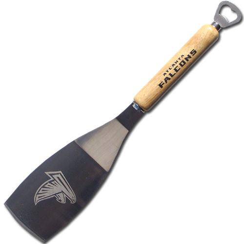 NFL Atlanta Falcons 2 in 1 Monster Grilling BBQ Spatula, Bottle Opener - 757 Sports Collectibles