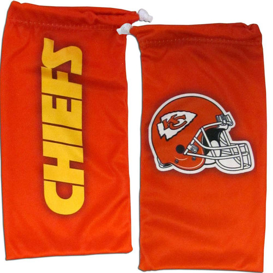 Kansas City Chiefs Microfiber Sunglass Bag (SSKG) - 757 Sports Collectibles