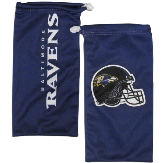 Baltimore Ravens Microfiber Sunglass Bag (SSKG) - 757 Sports Collectibles