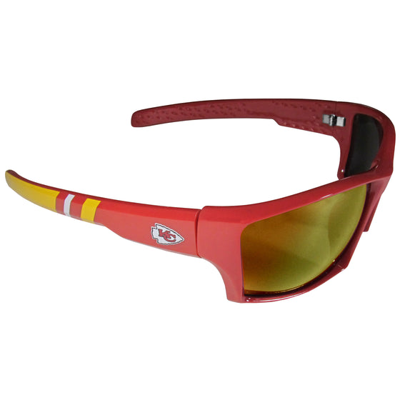 Kansas City Chiefs Edge Wrap Polarized Sunglasses 100% UVA & UVB Protection