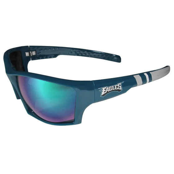 Philadelphia Eagles Edge Wrap Polarized Sunglasses 100% UVA & UVB Protection - 757 Sports Collectibles