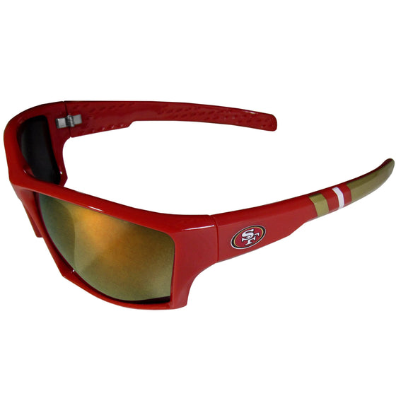 San Francisco 49ers Edge Wrap Sunglasses - 757 Sports Collectibles