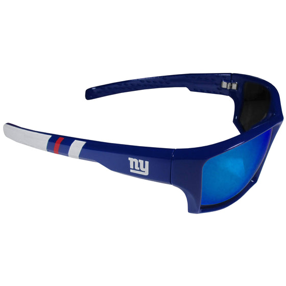 New York Giants Edge Wrap Sunglasses (SSKG) - 757 Sports Collectibles