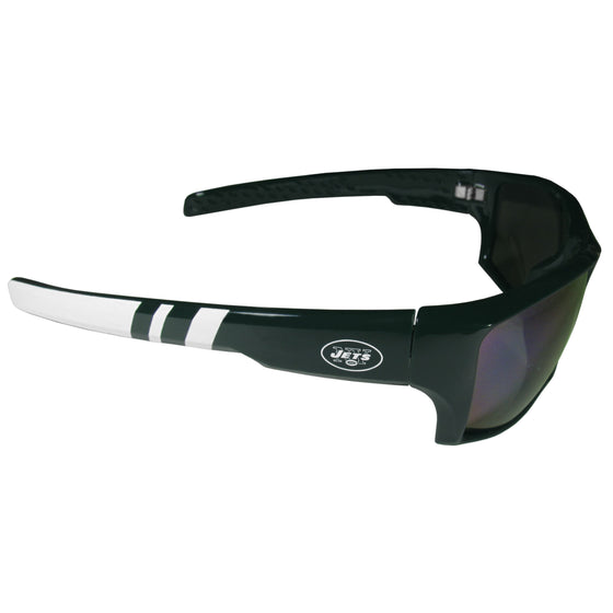 New York Jets Edge Wrap Sunglasses (SSKG) - 757 Sports Collectibles