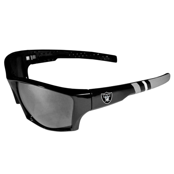 Oakland Raiders Edge Wrap Polarized Sunglasses 100% UVA & UVB Protection - 757 Sports Collectibles