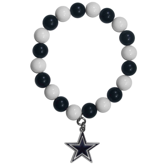 Dallas Cowboys Fan Bead Bracelet (SSKG) - 757 Sports Collectibles