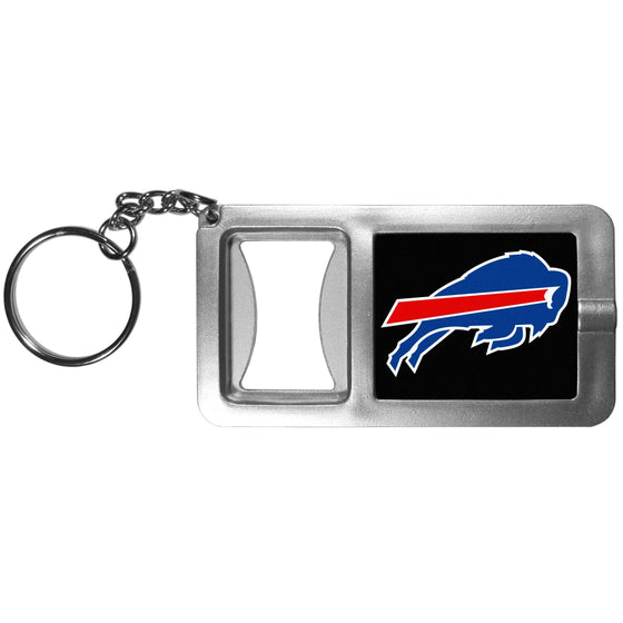 Buffalo Bills Flashlight Key Chain with Bottle Opener (SSKG) - 757 Sports Collectibles