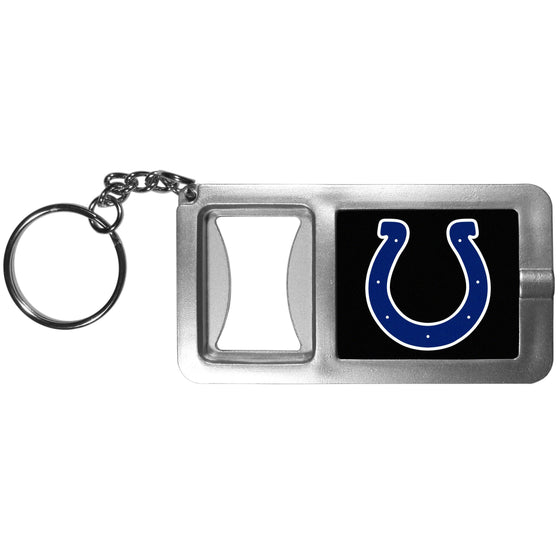 Indianapolis Colts Flashlight Key Chain with Bottle Opener (SSKG) - 757 Sports Collectibles