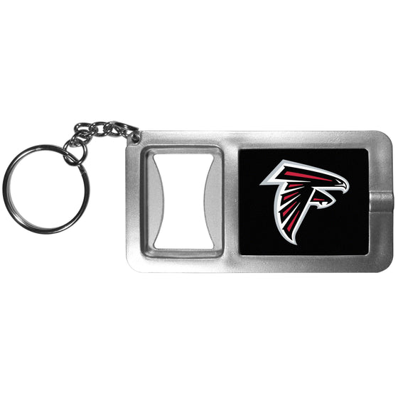 Atlanta Falcons Flashlight Key Chain with Bottle Opener (SSKG) - 757 Sports Collectibles