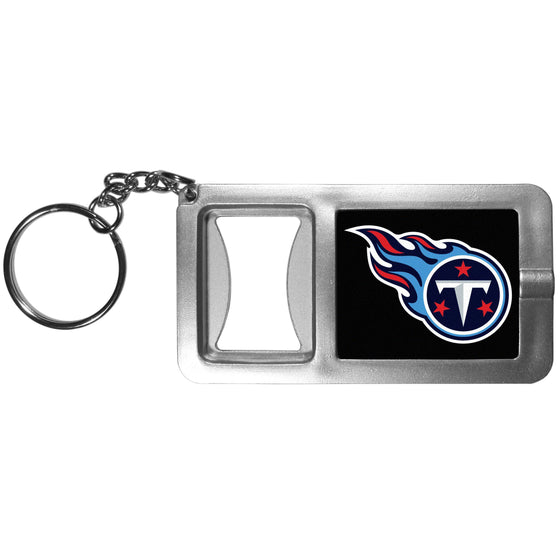 Tennessee Titans Flashlight Key Chain with Bottle Opener (SSKG) - 757 Sports Collectibles