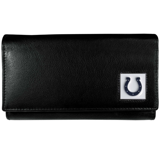 Indianapolis Colts Leather Women's Wallet (SSKG) - 757 Sports Collectibles