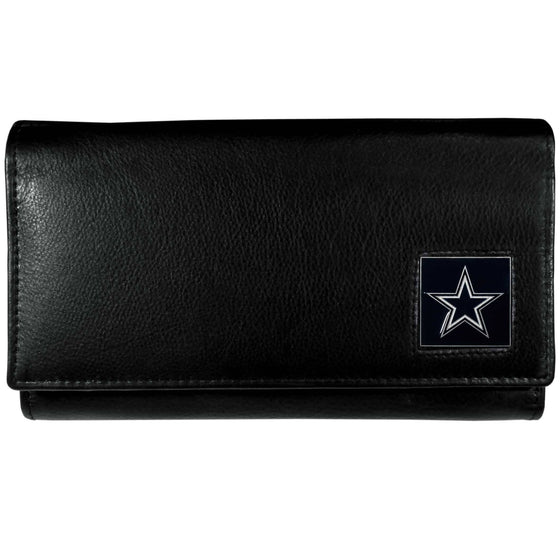 Dallas Cowboys Leather Women's Wallet (SSKG) - 757 Sports Collectibles