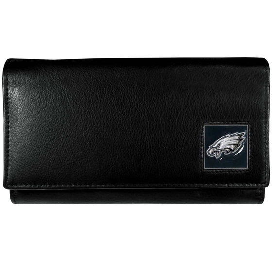 Philadelphia Eagles Leather Women's Wallet (SSKG) - 757 Sports Collectibles