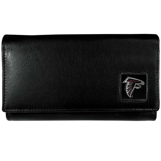 Atlanta Falcons Leather Women's Wallet (SSKG) - 757 Sports Collectibles