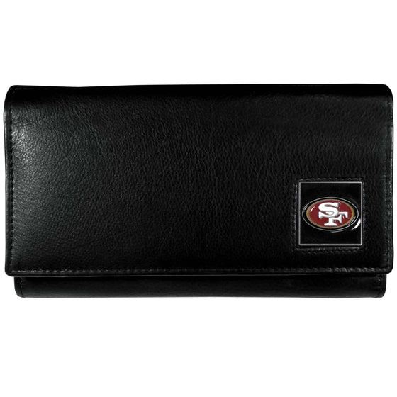 San Francisco 49ers Leather Women's Wallet (SSKG) - 757 Sports Collectibles