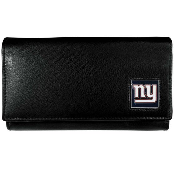 New York Giants Leather Women's Wallet (SSKG) - 757 Sports Collectibles