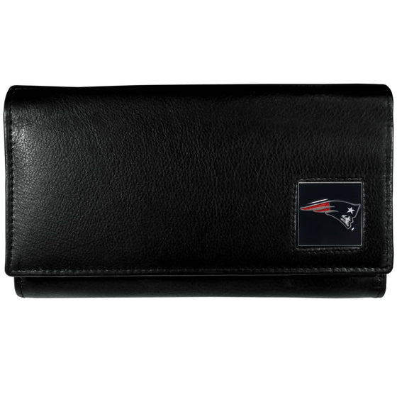 New England Patriots Leather Women's Wallet (SSKG) - 757 Sports Collectibles