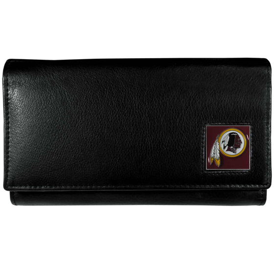 Washington Redskins Leather Women's Wallet (SSKG) - 757 Sports Collectibles