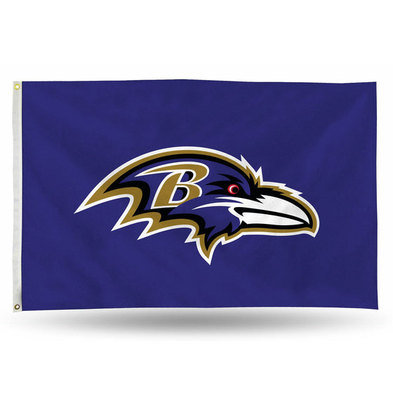 BALTIMORE RAVENS BANNER FLAG (Rico) - 757 Sports Collectibles