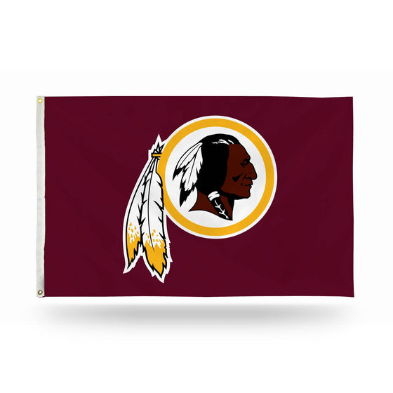 WASHINGTON REDSKINS BANNER FLAG (Rico) - 757 Sports Collectibles